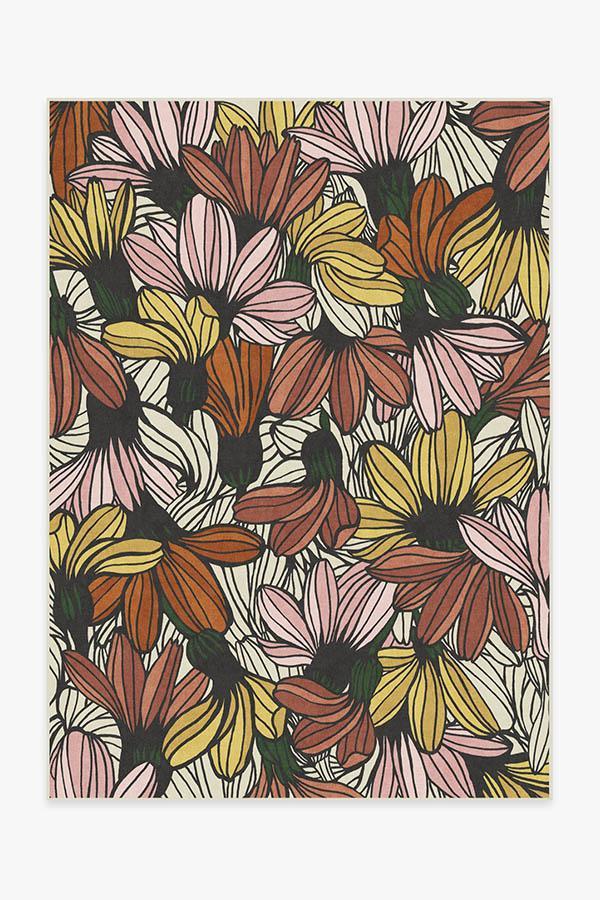 Meena Starburst Rug 5'x7' | Stain-Resistant