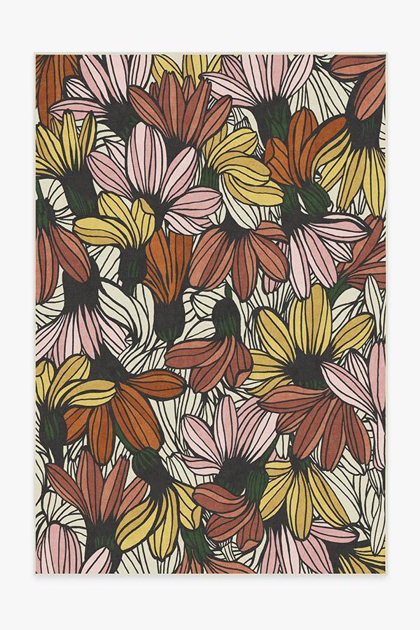 Meena Starburst Rug 6'x9' | Stain-Resistant