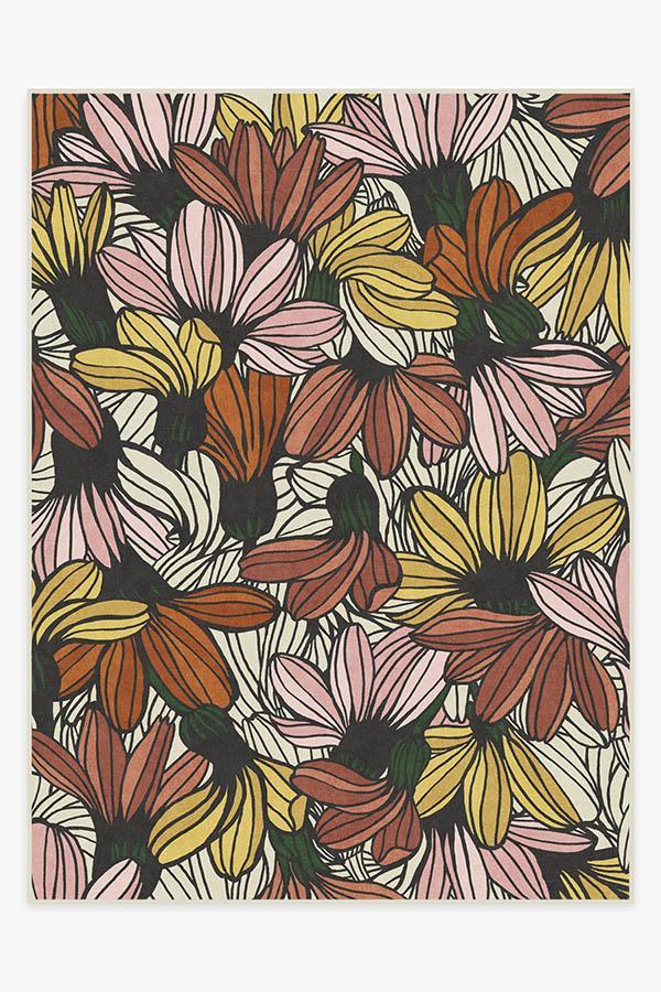 Meena Starburst Rug 9'x12' | Stain-Resistant