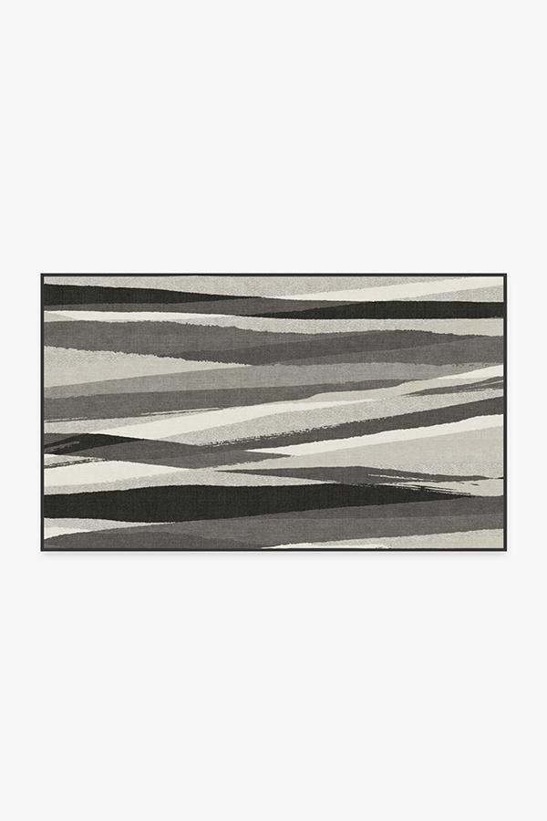Meridian Smoke Rug 3'x5' | Stain-Resistant