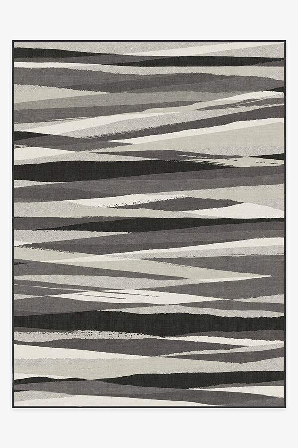 Meridian Smoke Rug 9'x12' | Stain-Resistant