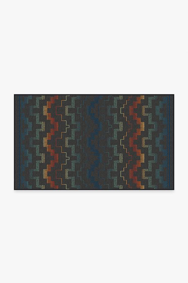 Outdoor Meseta Multicolor Rug 3'x5' | Stain-Resistant