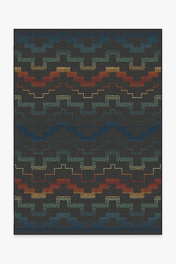 Outdoor Meseta Multicolor Rug 5'x7' | Stain-Resistant
