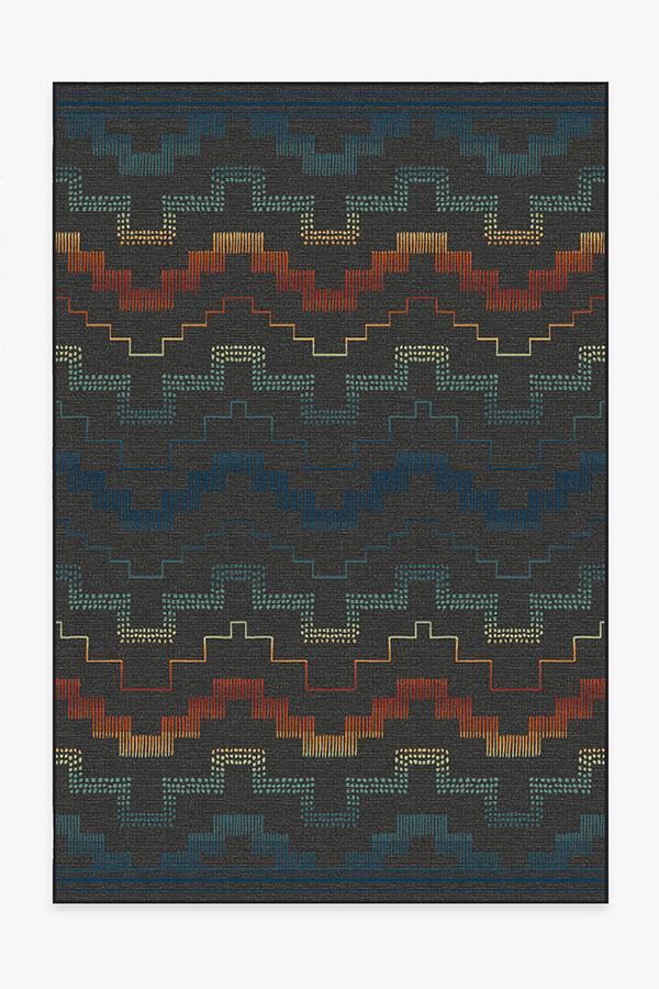 Outdoor Meseta Multicolor Rug 6'x9' | Stain-Resistant