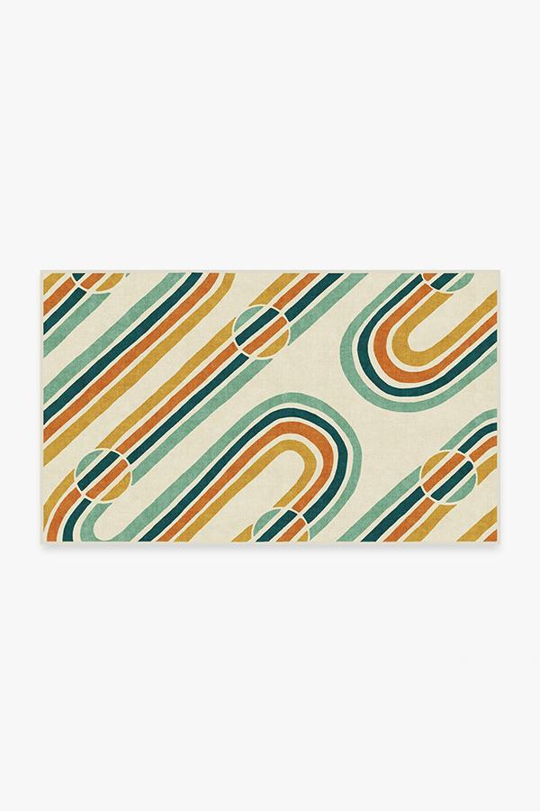 Metro Multicolor Rug 3'x5' | Stain-Resistant