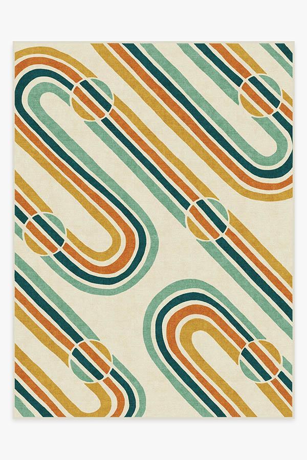 Metro Multicolor Rug 9'x12' | Stain-Resistant