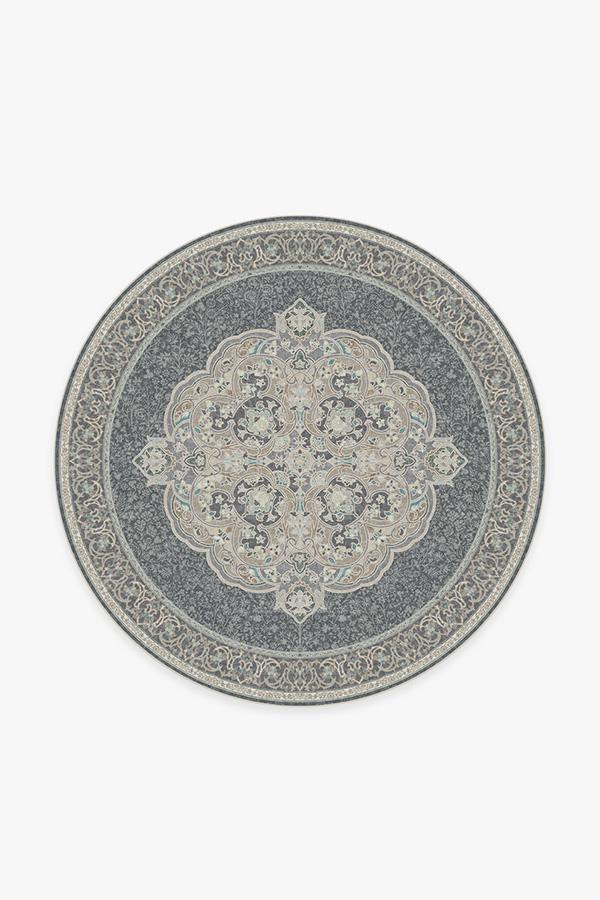Mickey Persian Abalone Rug 6' Round | Stain-Resistant