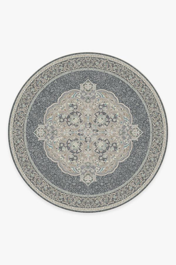 Mickey Persian Abalone Rug 8' Round | Stain-Resistant