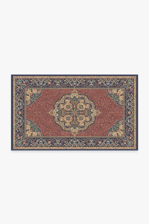 Mickey Persian Burgundy Rug 3'x5' | Stain-Resistant