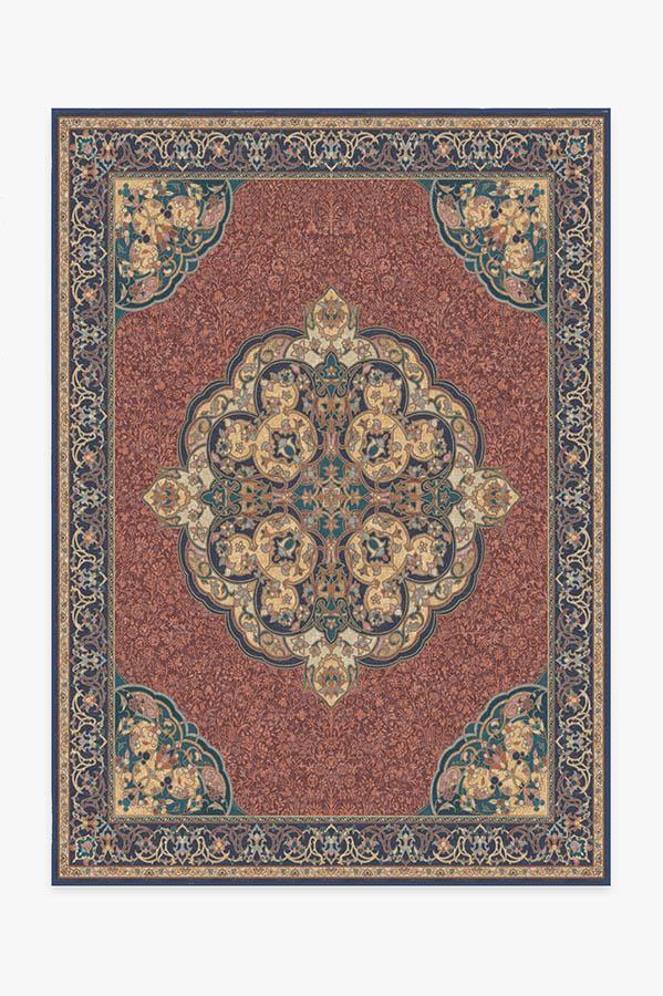 Mickey Persian Burgundy Rug 5'x7' | Stain-Resistant