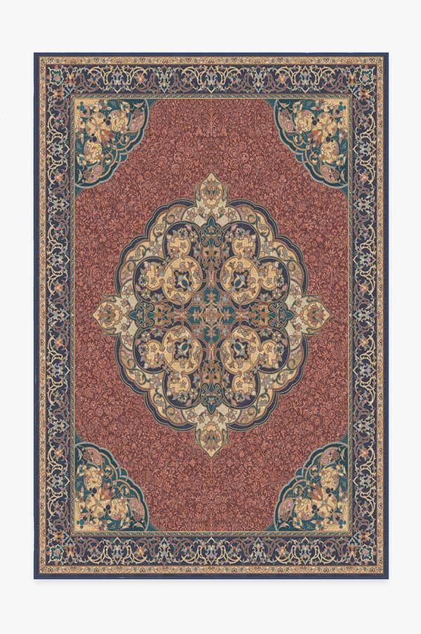 Mickey Persian Burgundy Rug 6'x9' | Stain-Resistant