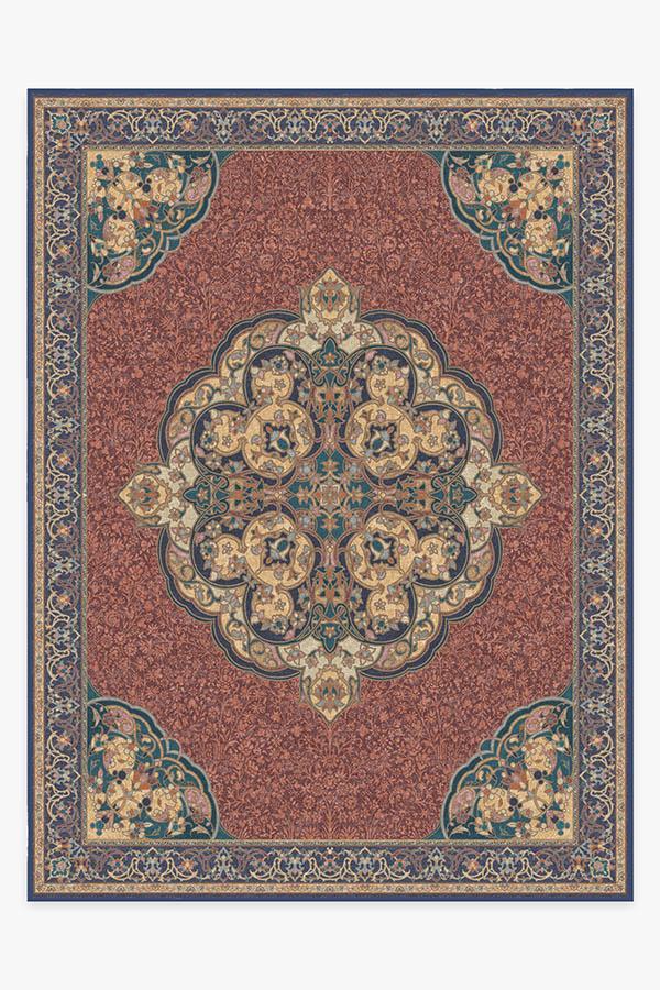 Mickey Persian Burgundy Rug 9'x12' | Stain-Resistant