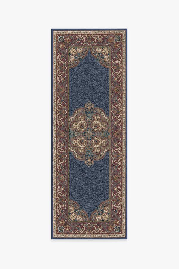 Mickey Persian Sapphire Rug 2.5'x7' | Stain-Resistant