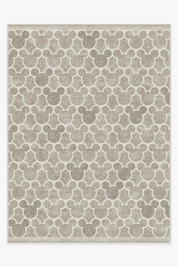 Mickey Trellis Ash Grey Rug 9'x12' | Stain-Resistant