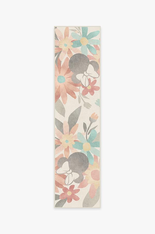 Minnie Floral Multicolor Rug 2.5'x10' | Stain-Resistant