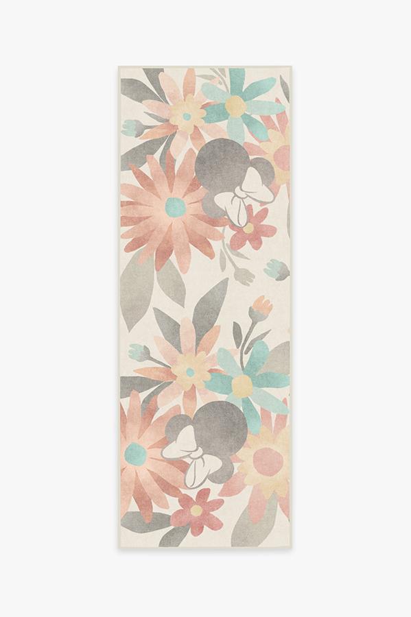 Minnie Floral Multicolor Rug 2.5'x7' | Stain-Resistant
