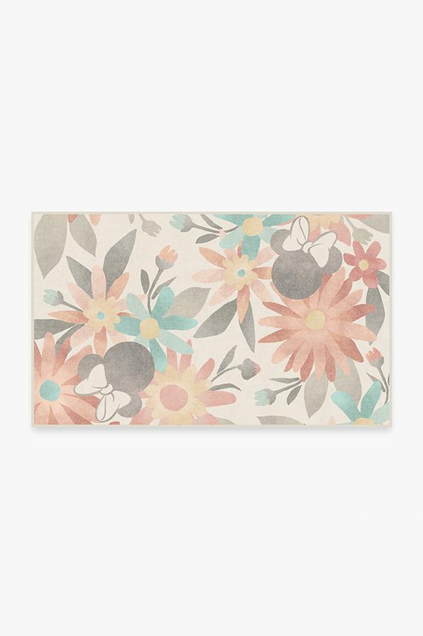 Minnie Floral Multicolor Rug 3'x5' | Stain-Resistant