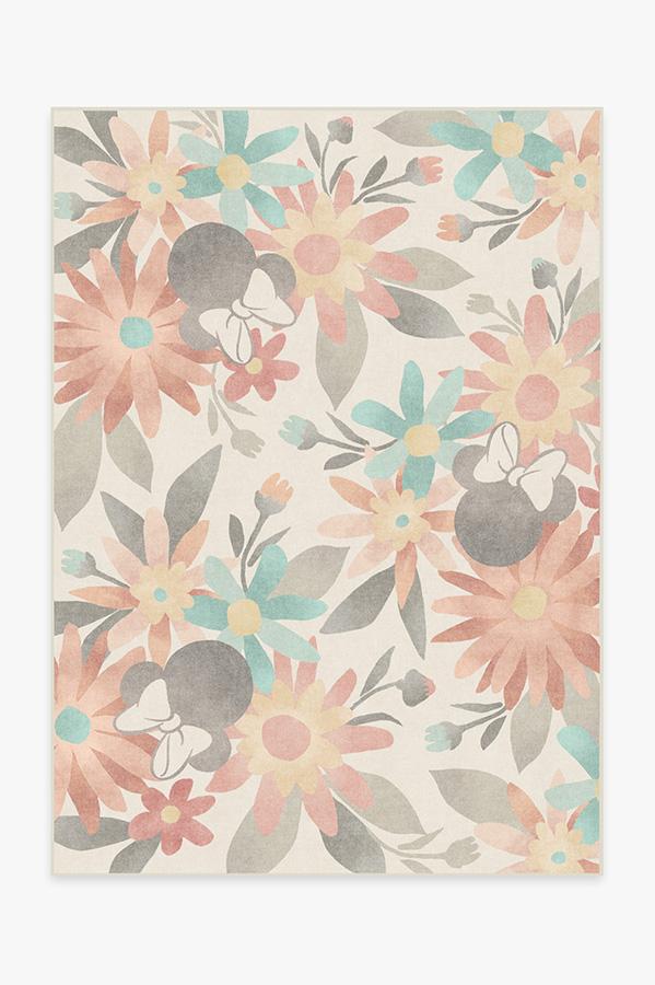 Minnie Floral Multicolor Rug 5'x7' | Stain-Resistant