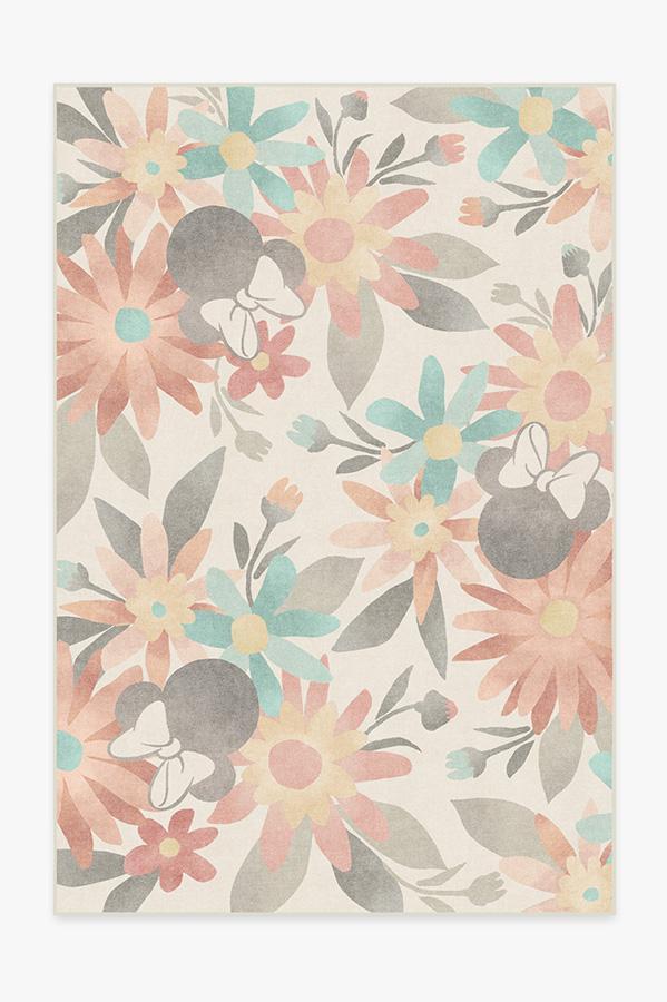 Minnie Floral Multicolor Rug 6'x9' | Stain-Resistant