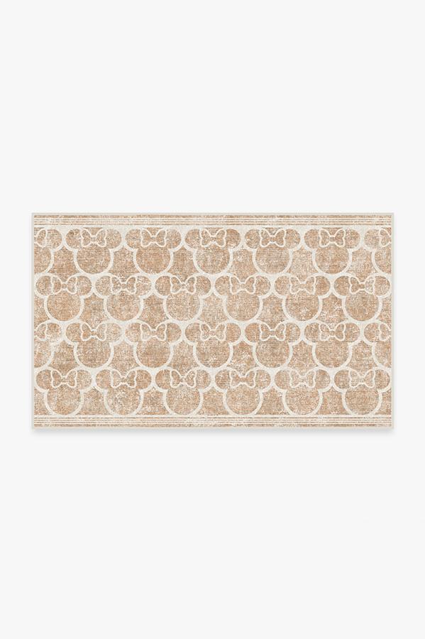 Minnie Trellis Rose Gold Rug 3'x5' | Stain-Resistant
