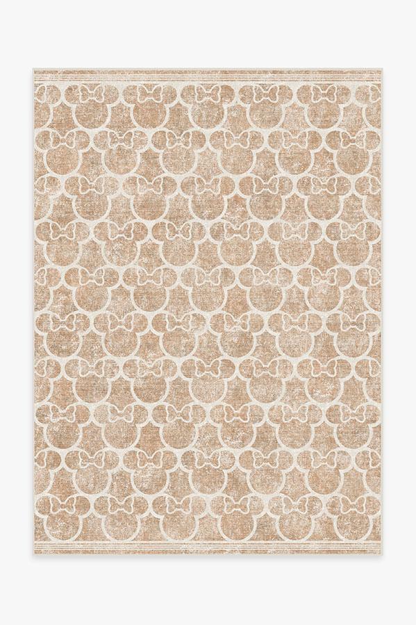 Minnie Trellis Rose Gold Rug 5'x7' | Stain-Resistant
