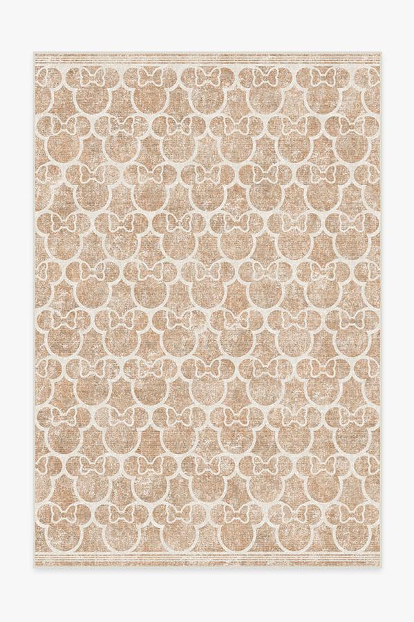 Minnie Trellis Rose Gold Rug 6'x9' | Stain-Resistant