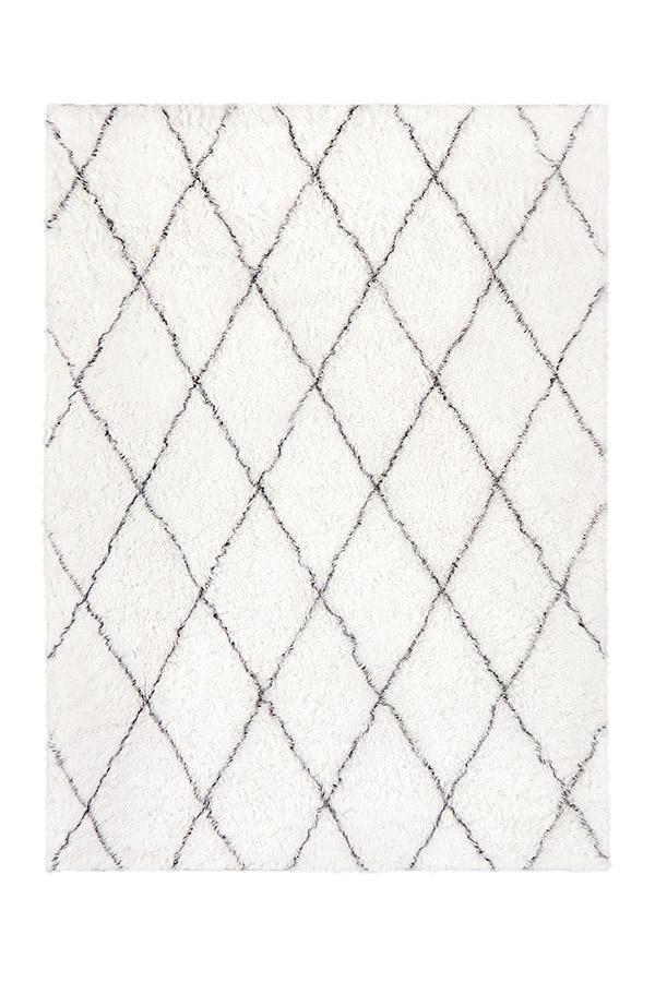 Moroccan Diamond Plush Rug 5'x7' | Stain-Resistant