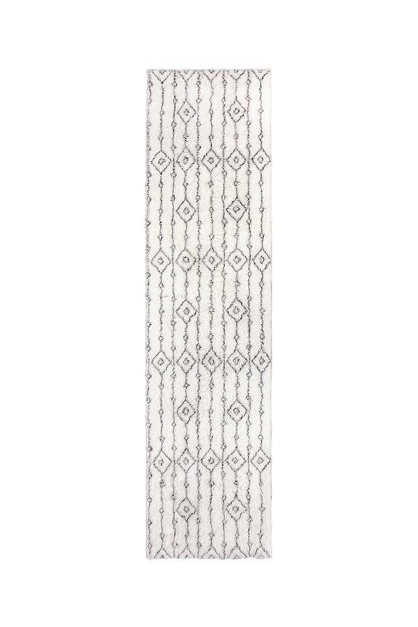Moroccan Ornate Plush Rug 2.5'x10' | Stain-Resistant