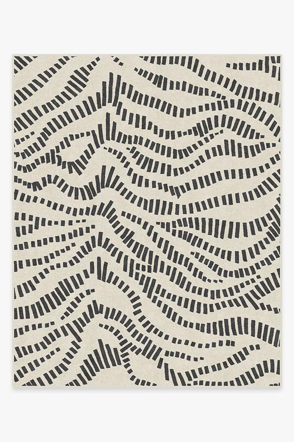 Naila Black Rug 8'x10' | Stain-Resistant