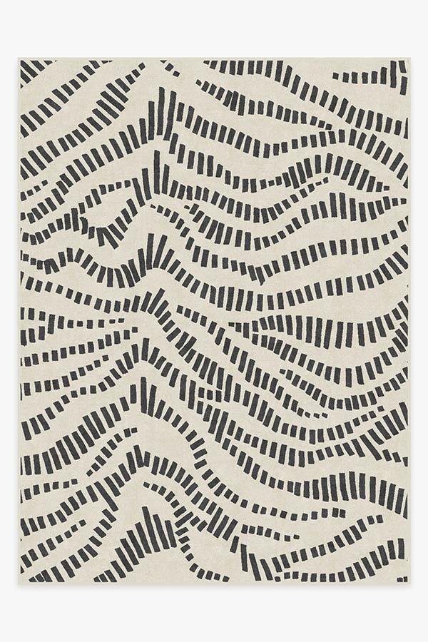 Naila Black Rug 9'x12' | Stain-Resistant
