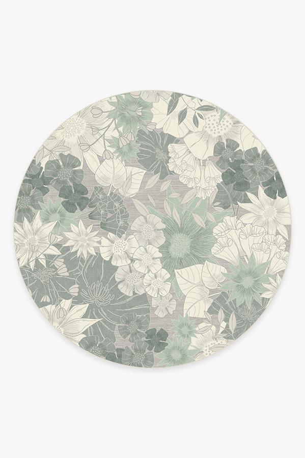 Nani Sage Rug 8' Round | Stain-Resistant