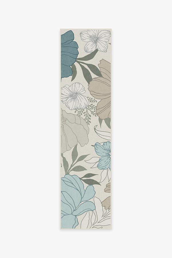 Nelli Jade Rug 2.5'x10' | Stain-Resistant