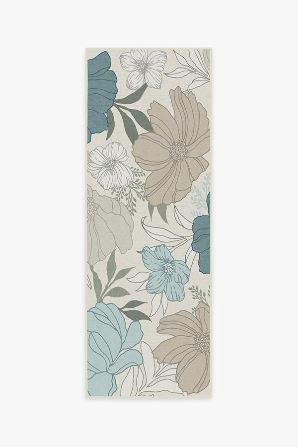 Nelli Jade Rug 2.5'x7' | Stain-Resistant