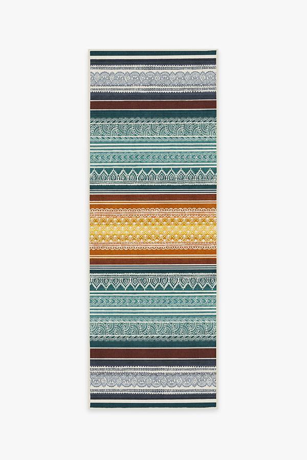 Nira Polychrome Rug 2.5'x10' | Stain-Resistant