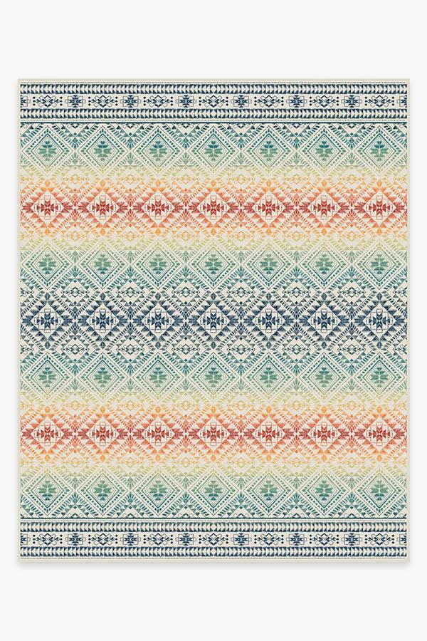 Outdoor Nomada Multicolor Rug 8'x10' | Stain-Resistant