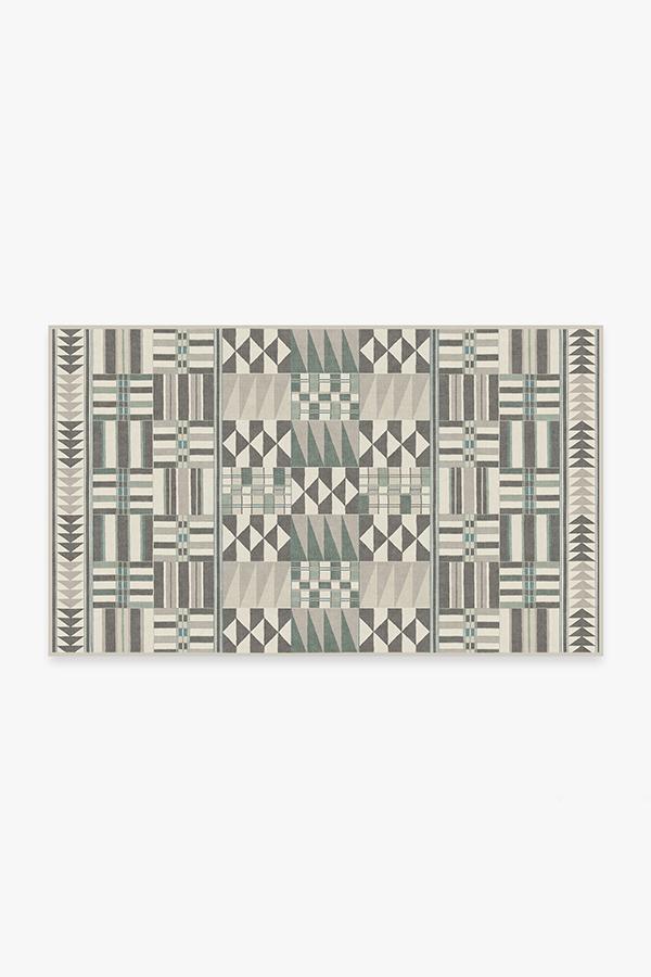 Obi Abalone Rug 3'x5' | Stain-Resistant