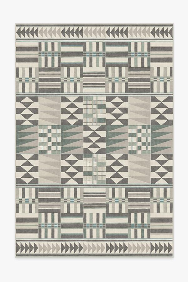 Obi Abalone Rug 6'x9' | Stain-Resistant