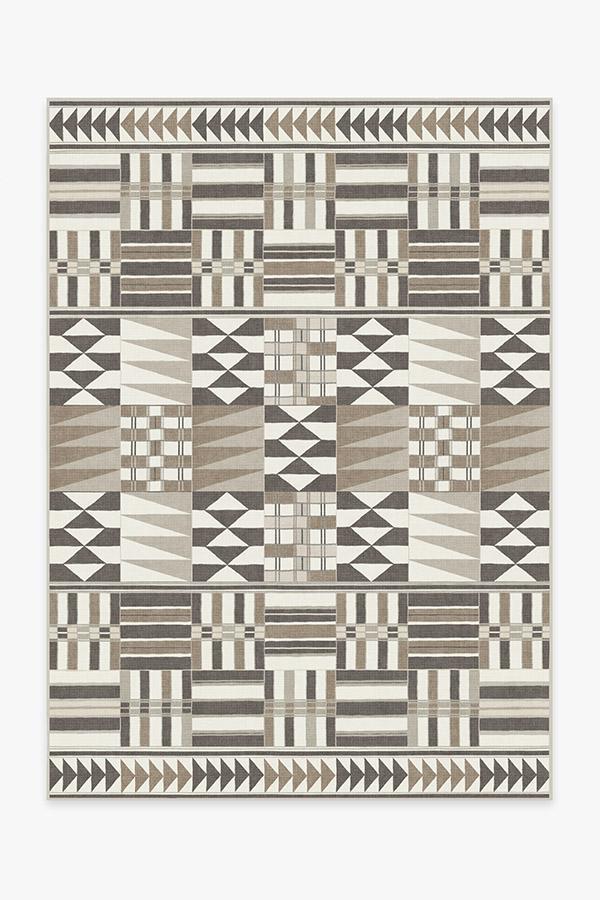 Obi Walnut Rug 5'x7' | Stain-Resistant