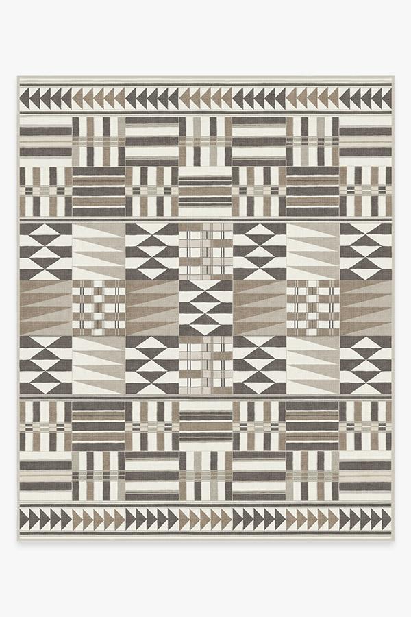 Obi Walnut Rug 8'x10' | Stain-Resistant