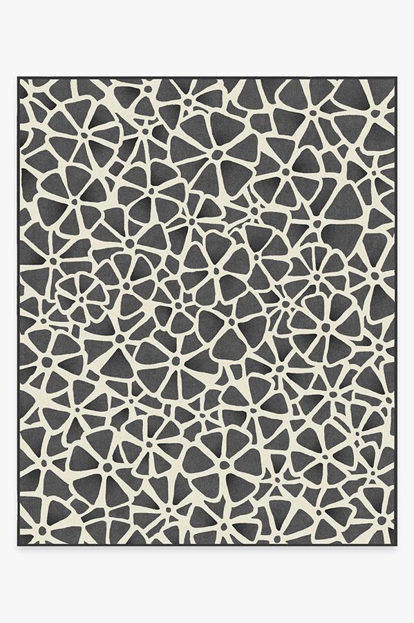 Oleander Greyscale Rug 8'x10' | Stain-Resistant