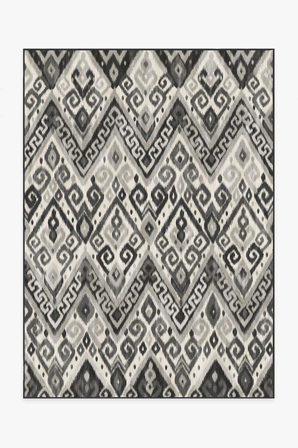 Orissa Grey Rug 5'x7' | Stain-Resistant