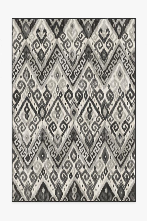 Orissa Grey Rug 6'x9' | Stain-Resistant