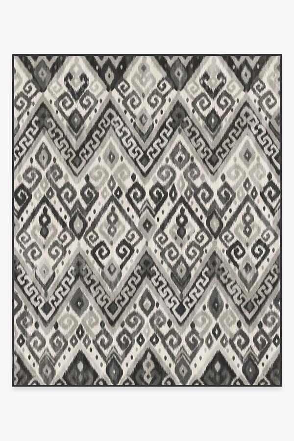 Orissa Grey Rug 8'x10' | Stain-Resistant