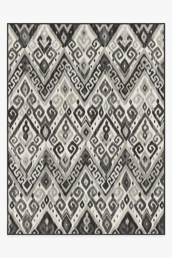 Orissa Grey Rug 9'x12' | Stain-Resistant