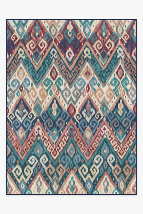 Orissa Sapphire Rug 9'x12' | Stain-Resistant