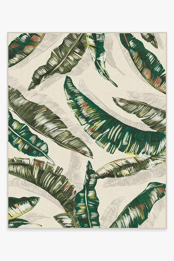 Palma Green Rug 8'x10' | Stain-Resistant