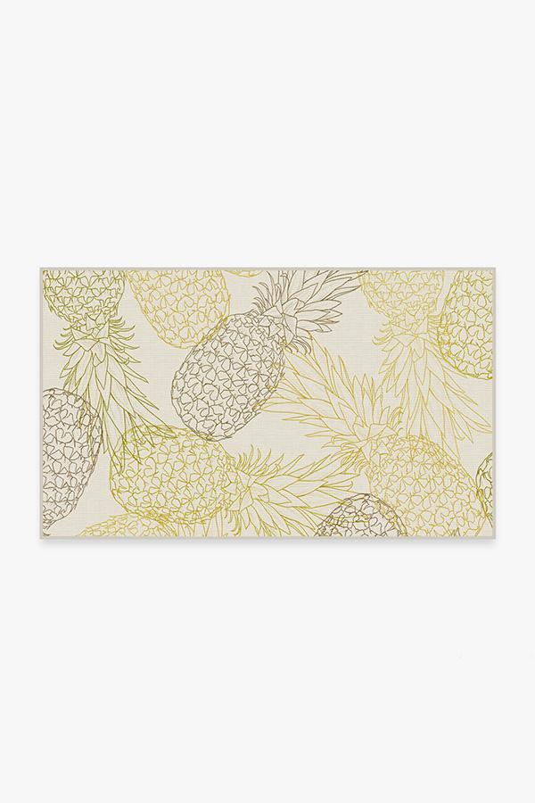 Pina Natural Rug 3'x5' | Stain-Resistant