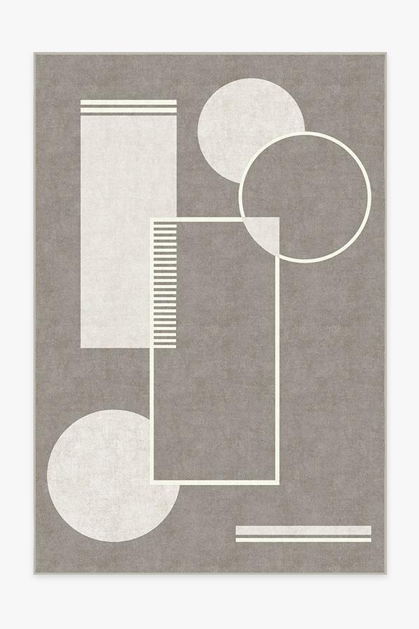 Plano Grey Rug 6'x9' | Stain-Resistant