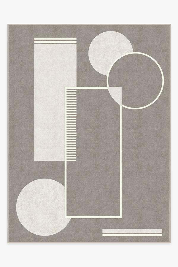 Plano Grey Rug 9'x12' | Stain-Resistant