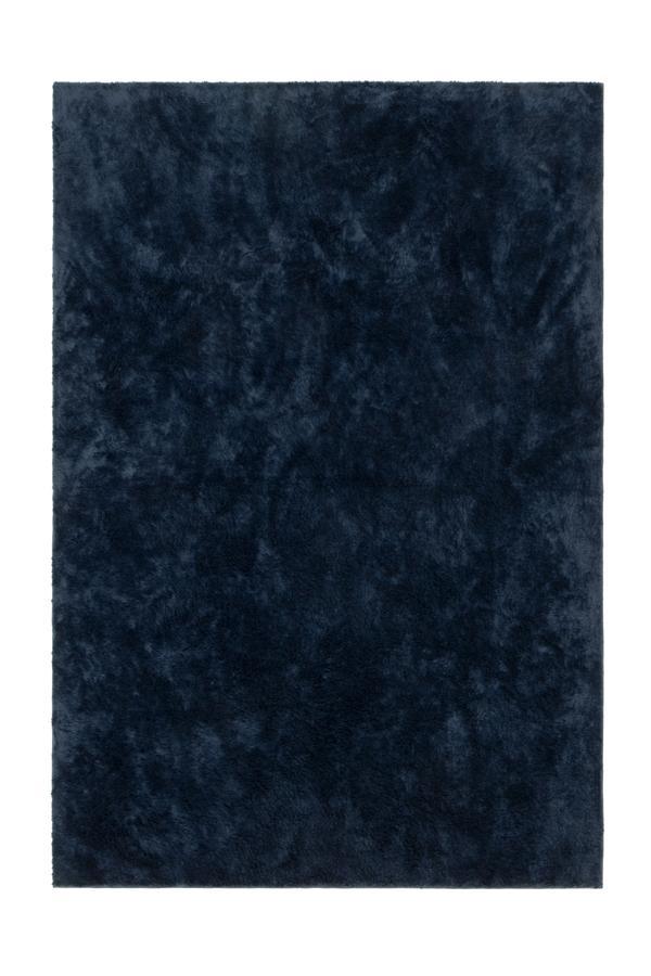Midnight Ocean Blue Plush Rug 6'x9' | Stain-Resistant